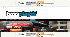 Desktop Screenshot of bassplayer.com